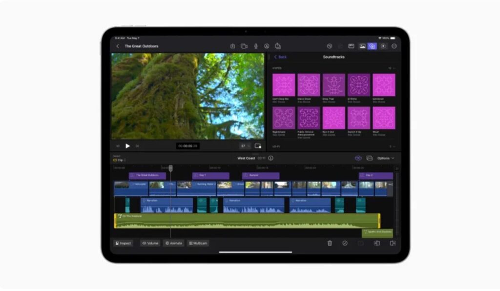 Apple、Final Cut Pro for iPad 2とFinal Cut Camera for iPhoneをリリース