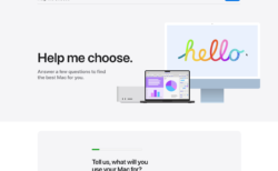 Apple、最適なMacを見つけるための「Help Me Choose」Webサイトを開設