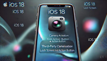 iOS 18: ロック画面とアクションボタンからサードパーティ製カメラを起動