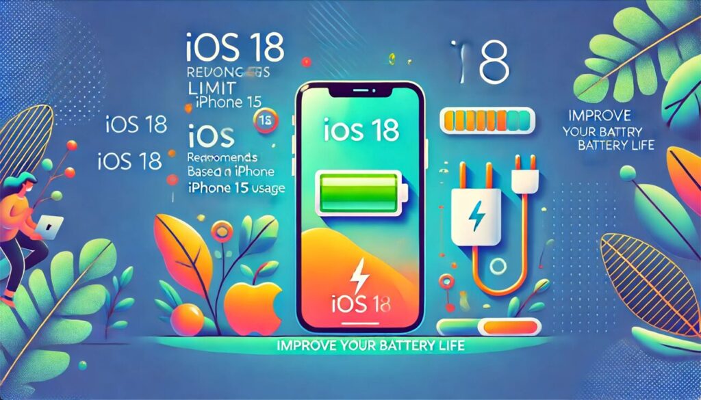 iOS 18、iPhone 15向けのスマート充電推奨機能を導入