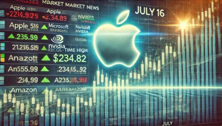 Apple(AAPL)の株価が7月16日(現地時間)に終値で過去最高値を更新