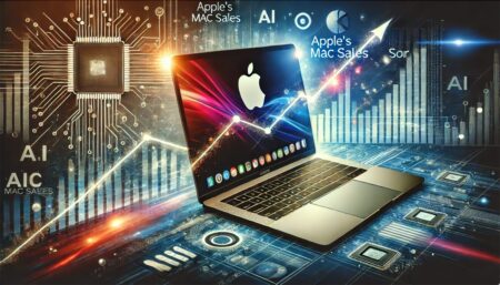 2024年、PC市場の回復の兆しが見える中、AppleのMacの販売台数が急増