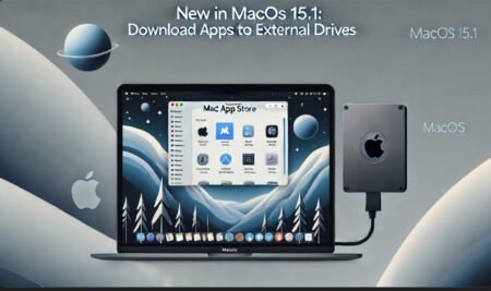 macOS 15.1で外付けドライブへのアプリ直接インストールが可能に：ストレージ問題解決の新機能