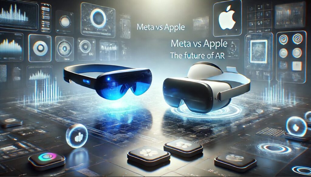 MetaとApple：AR眼鏡開発競争の舞台裏 – 同じゴールへの異なるアプローチ