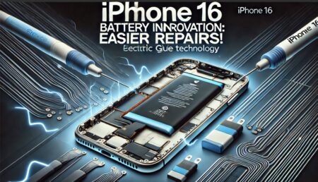 iPhone 16のバッテリー革命：電気接着剤で修理がより簡単に！