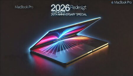 MacBook Proの未来：2026年に向けた20周年記念デザインの大刷新か？