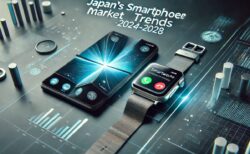 日本スマホ市場：2028年までに28億ドル成長予測！5Gと折りたたみスマホが牽引、スマートウォッチは脅威