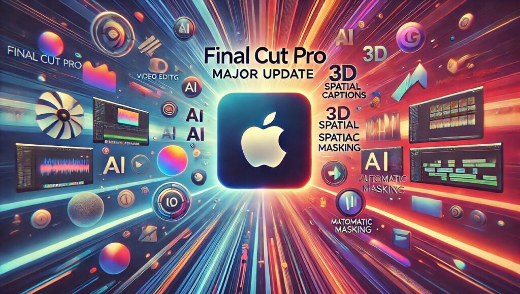 Apple Final Cut Pro大型アップデート間近！AI機能など注目の新機能