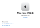 M4 Mac miniのSSD交換が可能に！ただし現時点では専門家レベルの技術が必要：AppleはM4 MacのRepair Manualを公開