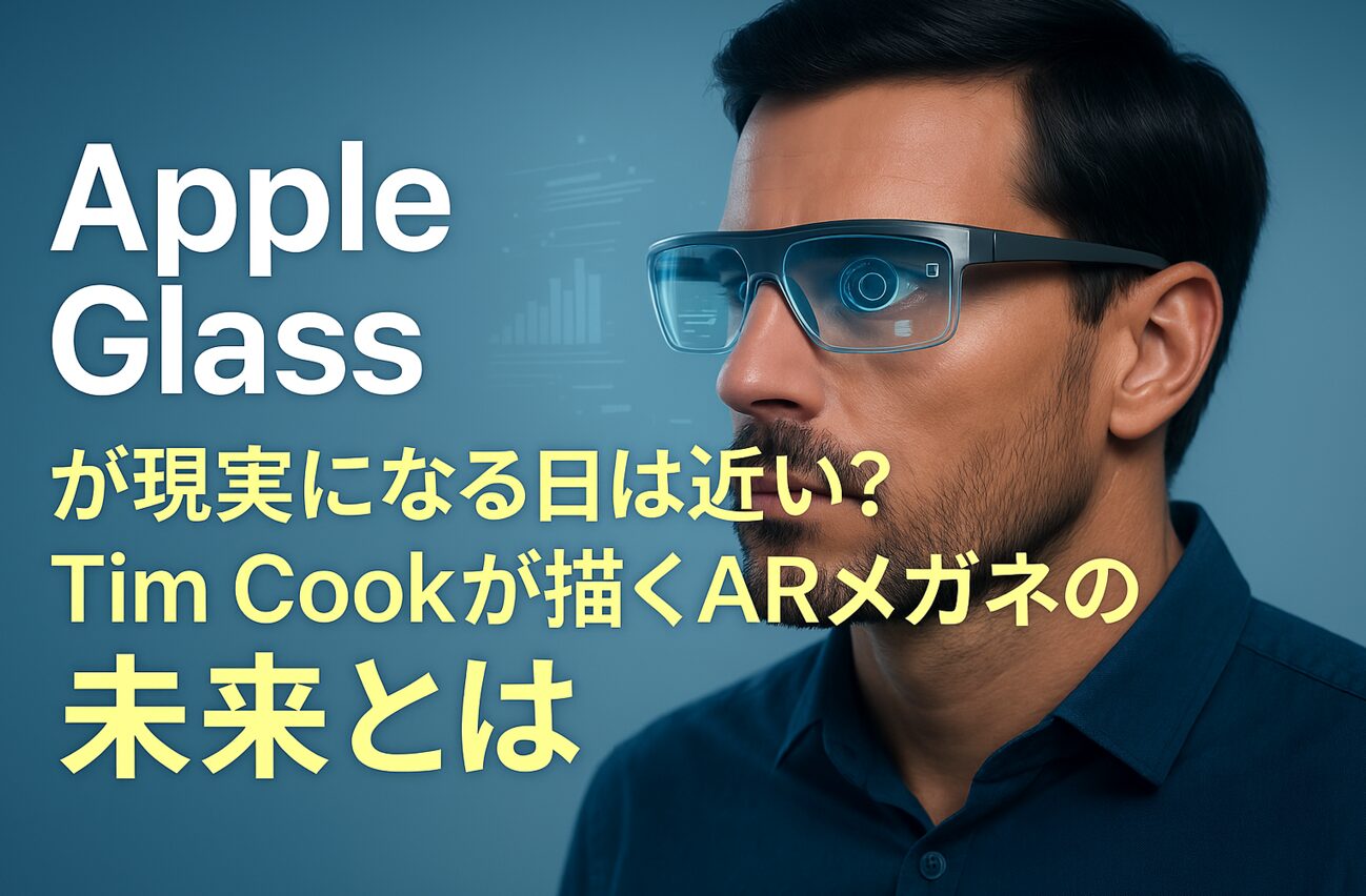 Tim Cook が実現に燃える「Apple Glass」の未来