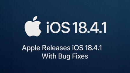 Apple、重要なバグ修正とセキュリティアップデートが含まれる iOS 18.4.1/ iPadOS 18.4.1 正式版をリリース