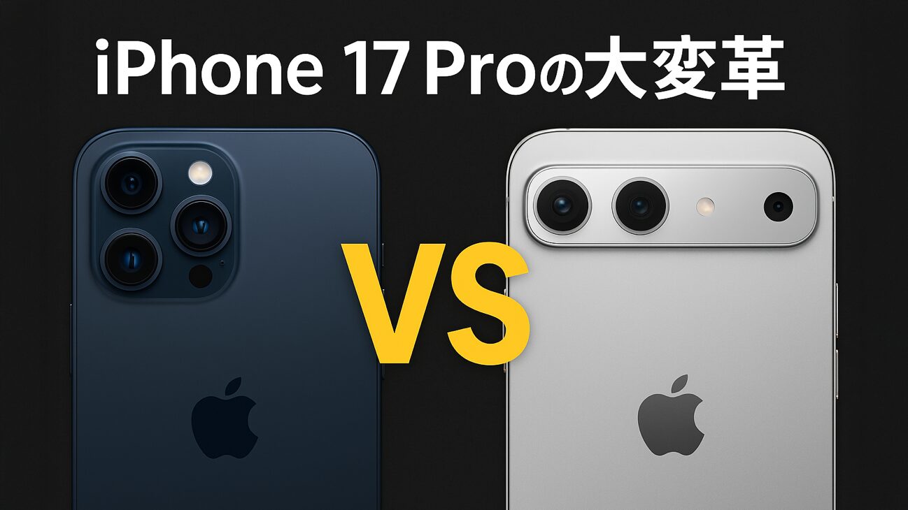 iPhone 17 Proの大変革：見た目も性能も「別物」に進化する注目ポイント