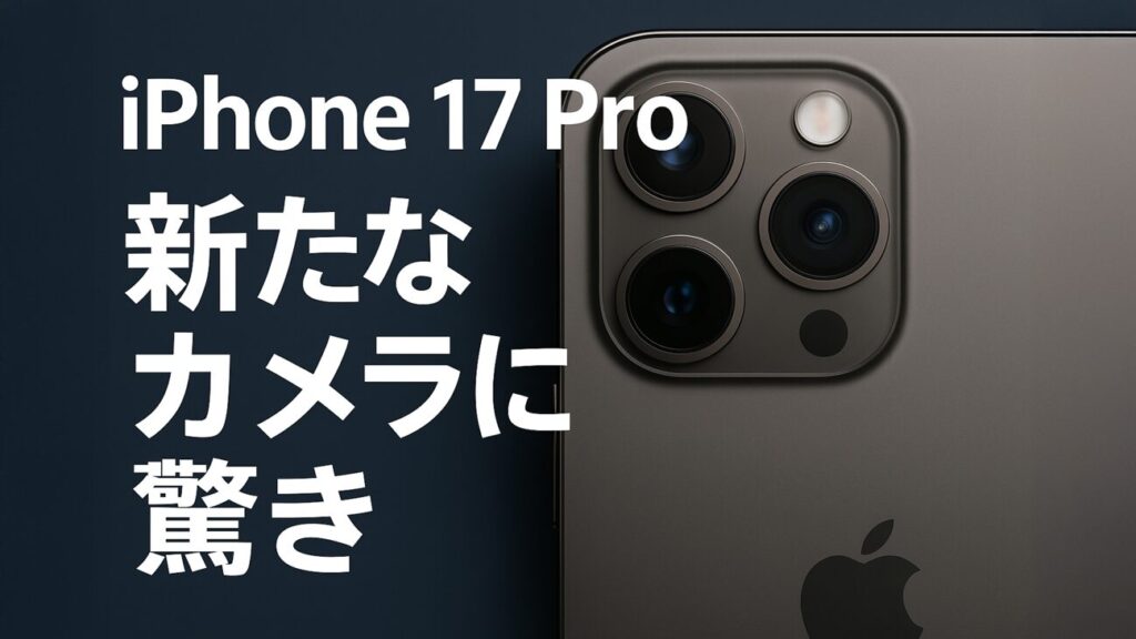 iPhone 17 Proに新たなカメラサプライズ？望遠レンズが大幅アップグレードの可能性