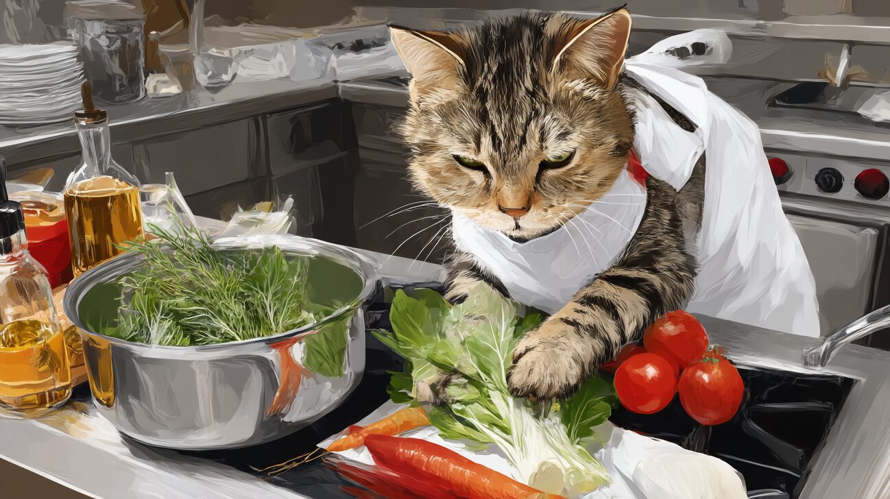 Midjouney cat.