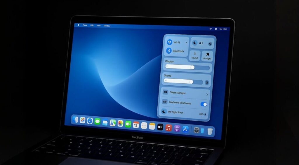 macOS TahoeでMacがもっと好きになる！新しいコントロールセンターのすごい進化とは？