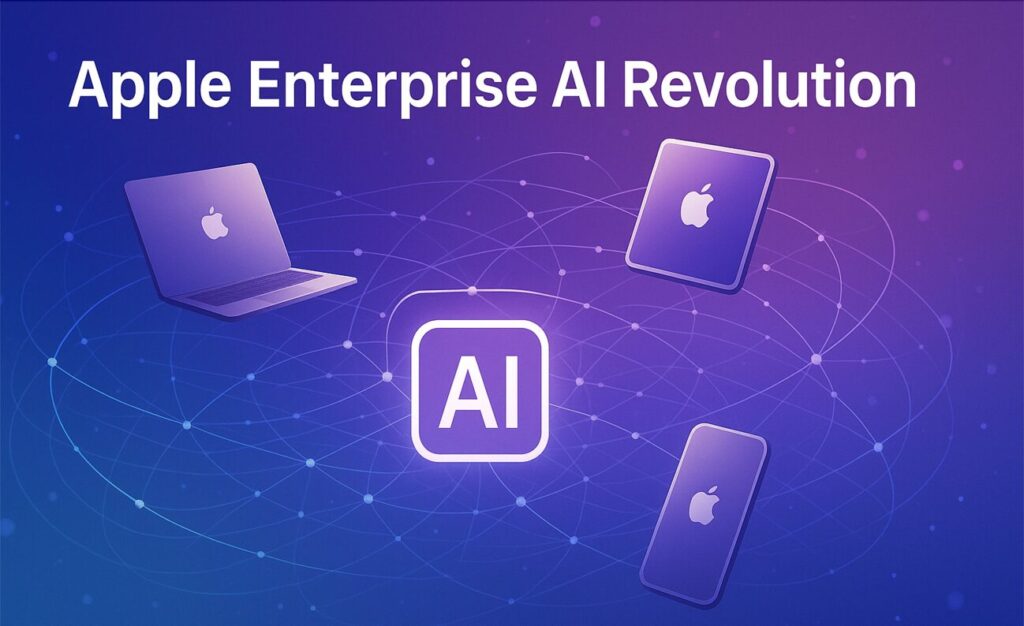 Appleが企業向けAI機能を強化、新たなChatGPT設定オプションを導入