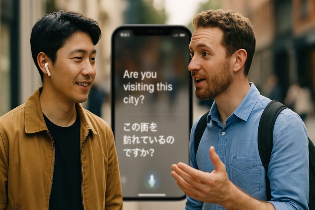 AirPodsで海外旅行が劇的に変わる？Appleの新しいリアルタイム翻訳機能とは