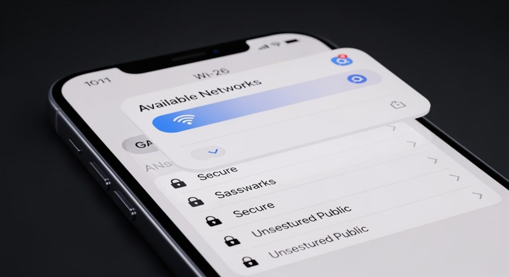 iOS 26のコントロールセンター、Wi-Fi プライバシーインジケーターが強化！さらに使いやすく進化