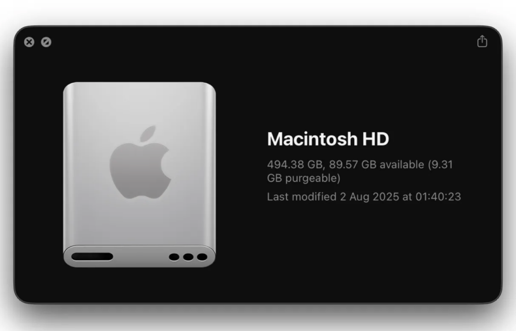>macOS Tahoe 26で新しくなったMacintosh HDアイコン｜Appleがついに時代に合わせたデザイン変更