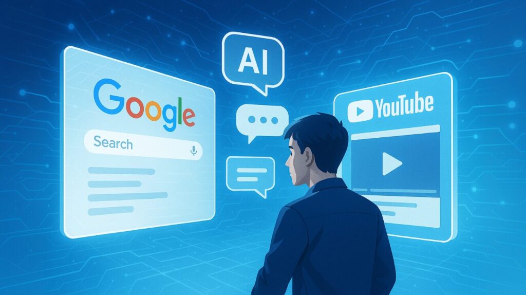 Google検索だけじゃもう古い！AI×YouTube活用で情報収集効率を10倍にする最新テクニック