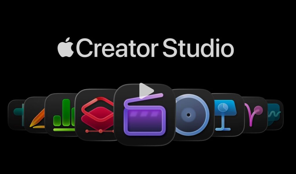 「Apple Creator Studio」発表！月額1,780円でFinal Cut Pro・Logic Proが使い放題に